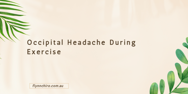 Occipital Headache During Exercise: Understanding and Managing the Pain