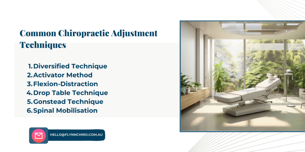 Common Chiropractic Adjustment Techniques