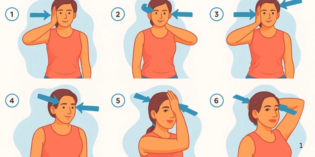 Neck Isometric Exercises- step by step giude