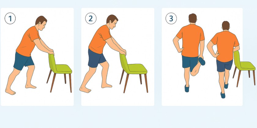 Right Calf Muscle Stretches