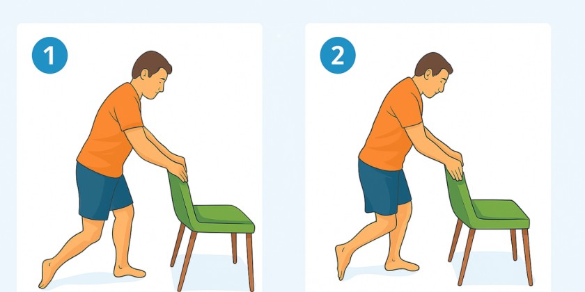 Right Shin Muscle Stretch