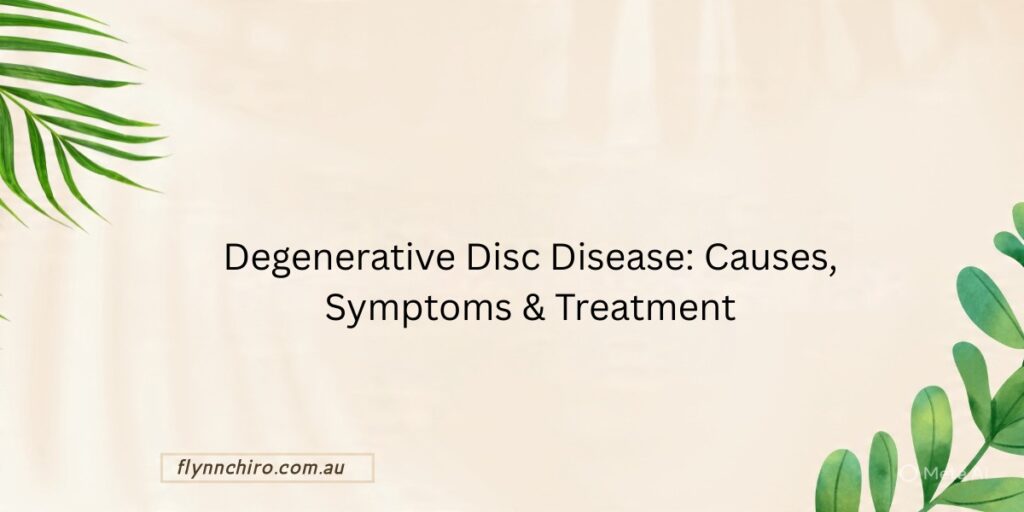 Degenerative Disc Disease Causes, Symptoms & Treatment