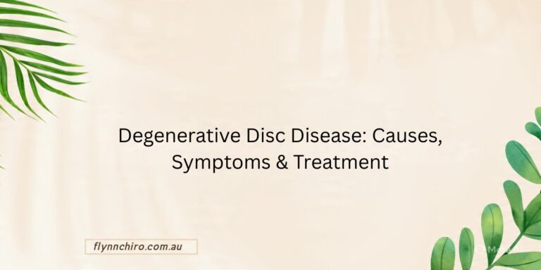Degenerative Disc Disease: Causes, Symptoms & Treatment