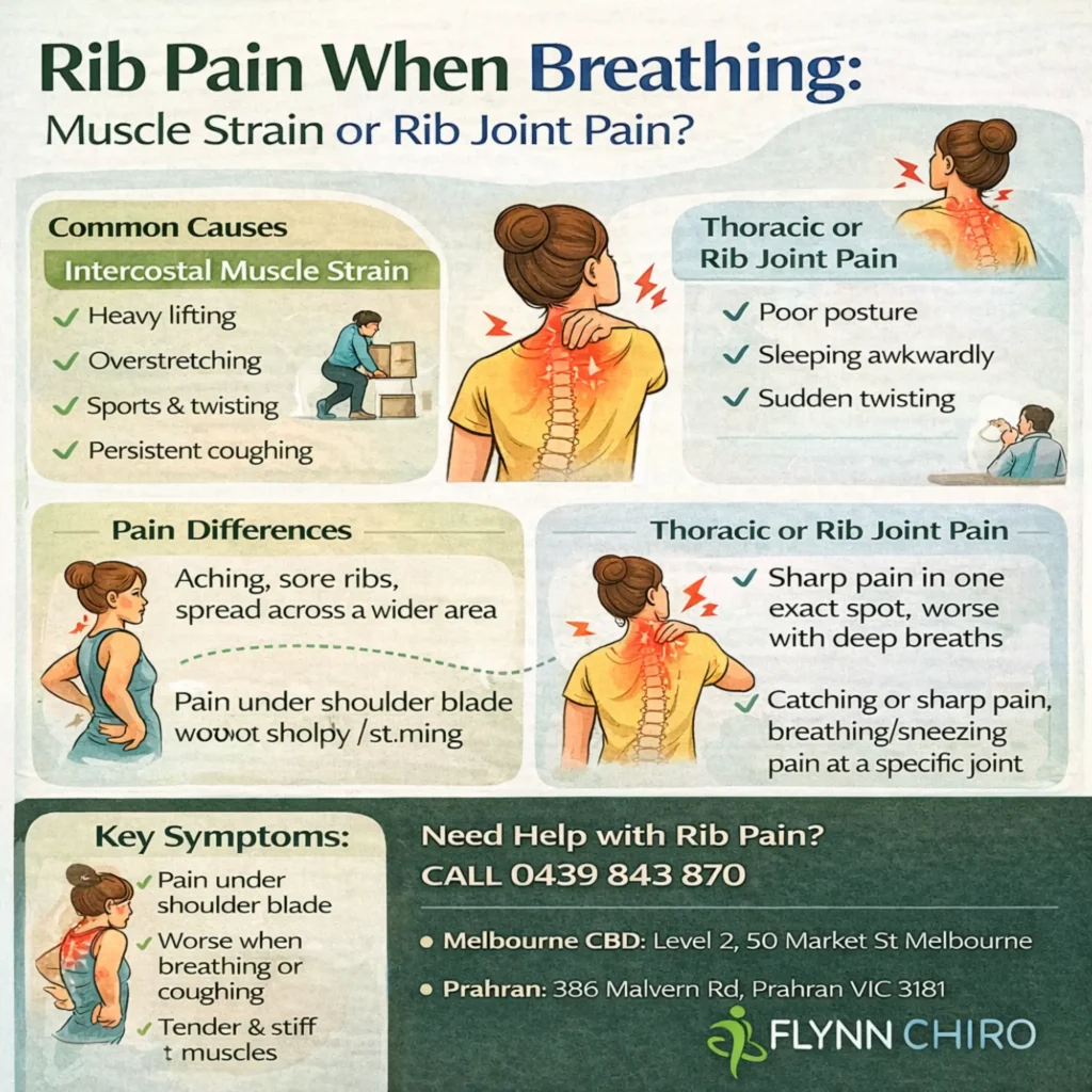 Rib Pain: Muscle Strain or Thoracic Joint Irritation?