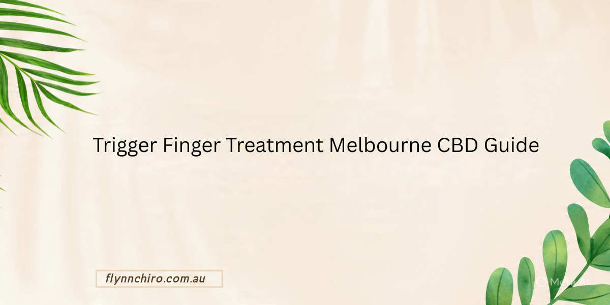 trigger finger treatment